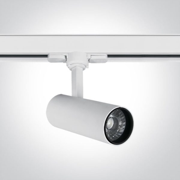 65642AT-W Faretto LED COB 10W 850lm 38° CRI80 IP20 Onelight - immagine 1