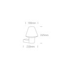 Applique da giardino 1xE27 max 15W IP44 Onelight - immagine 2