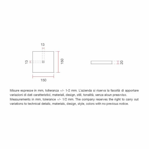 Faretto LED COB quadrato 6W 500lm luce calda 3000K CRI85 - Novantadieci - immagine 2