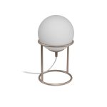 Lampada da tavolo “CASTELLATO 1" champagne 1xE14 IP20 - Eglo 97332