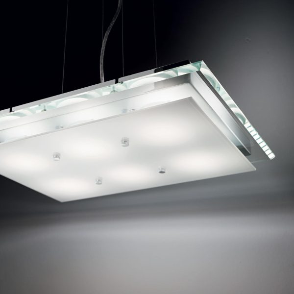 Lampadario a sospensione SUPERIOR SP6 GX53 max 6x15W Ideal Lux - immagine 2