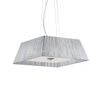 Lampadario a sospensione MISSOURI SP4  E27 max 4x60W Ideal Lux