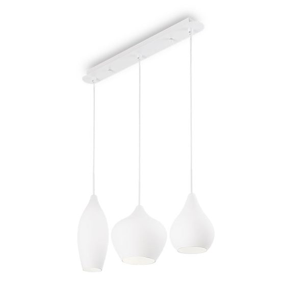 Lampadario a sospensione SOFT SP3 E14 max 3x40W Ideal Lux - immagine 3
