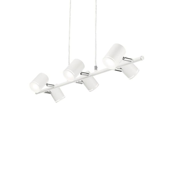 Lampadario a sospensione SHOTS SP6 30W 2400lm Ideal Lux - immagine 2