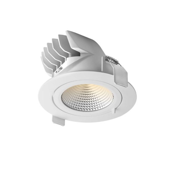 Faro LED COB incasso 35W 3560lm 60°  luce calda 3000K Wiva - immagine 1