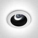 Faretto incasso bianco 7W 450lm 38° 3000K Onelight