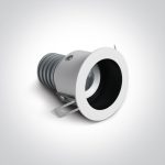 Faretto incasso bianco 7W 450lm 38° 3000K Onelight - immagine 2