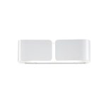Lampada da parete CLIP AP2 small E27 max 2x60W Ideal Lux
