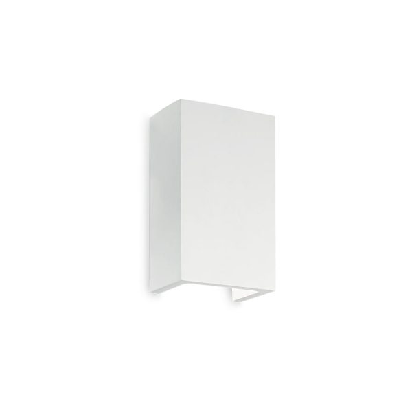 IL214689 Lampada da parete FLASH Gesso AP1 bianca G9 max 40W Ideal Lux - immagine 1
