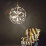 Lampadario a sospensione KONSE SP7 E27 max 6x60W ideal lux - immagine 2