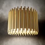 Lampadario a sospensione PAN SP5 E27 max 5x60W ideal lux - immagine 2