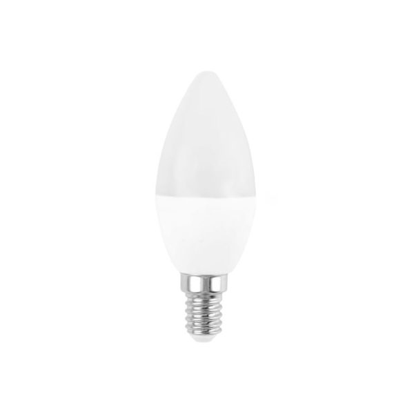 Lampadina LED candela E14 7W 810lm 240° 6400K - Duralamp - immagine 1