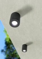 Plafoniera cilindro Franca 90 a soffitto in resina inclusa 3,5W CCT IP55 - Fumagalli - immagine 3