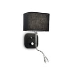 Applique HOLIDAY AP2 E14 max 40W + LED 1W Ideal Lux