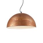 Lampadario a sospensione FOLK SP1 corten D50 E27 max 60W - Ideal Lux