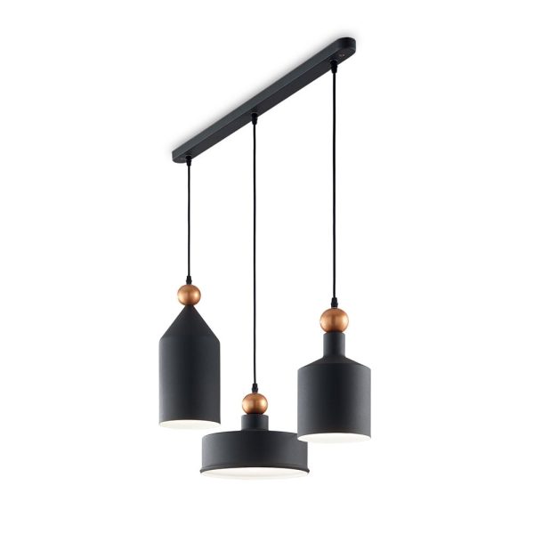 Lampadario a sospensione TRIADE SP3 E27 max 3x42W ideal lux - immagine 1