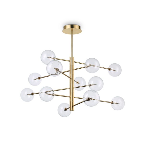 IL200125 Lampadario a sospensione EQUINOXE SP12 G4 max 12x2W ideal lux - immagine 1