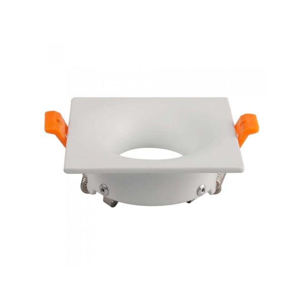 V3170 Portafaretto quadrato GU10 quadrato bianco V-tac - immagine 1
