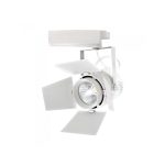 Faretto LED COB da binario bianco 33W 2640lm 24° 4000K V-tac Samsung