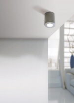 Plafoniera cilindro Franca 90 a soffitto in resina inclusa 3,5W CCT IP55 - Fumagalli - immagine 2