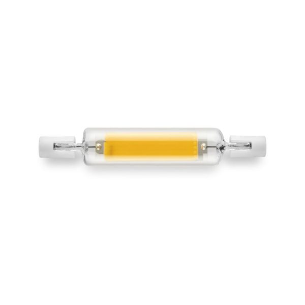 Lampadina LED R7S 118mm 8W 800lm 320° 2700K  Duralamp - immagine 1