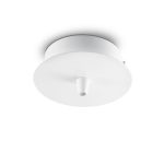 Rosone in metallo tondo 1 foro - Ideal Lux