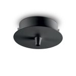 Rosone in metallo tondo 1 foro - Ideal Lux - immagine 2