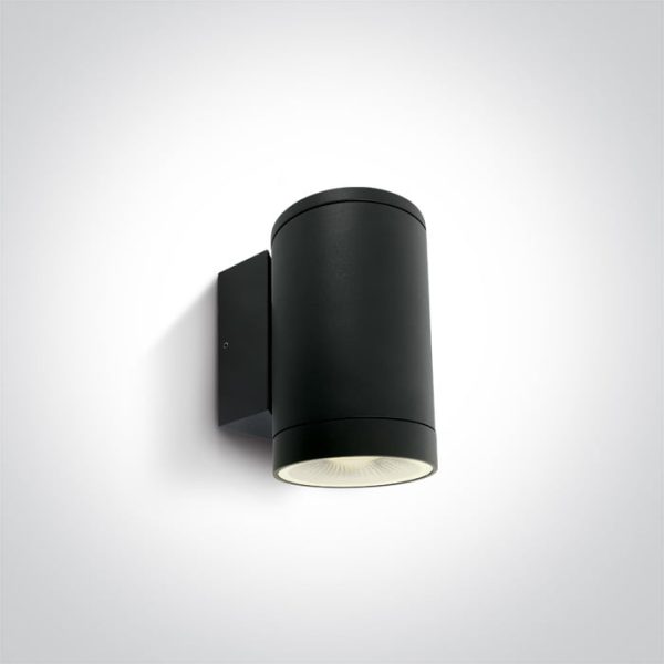 Lampada da parete nero per esterni 1xE27 PAR30 IP65 Onelight - immagine 1