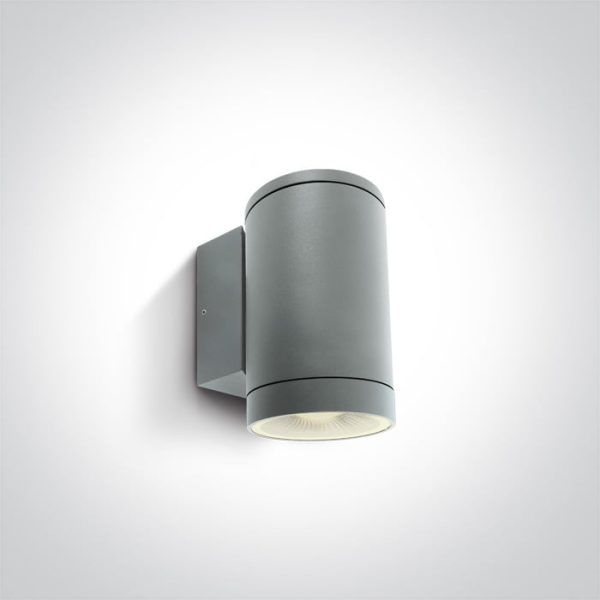 Lampada da parete GRIGIO per esterni 1xE27 PAR30 IP65 Onelight - immagine 1