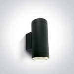 Lampada da parete nero per esterni 2xE27 PAR30 IP65 Onelight