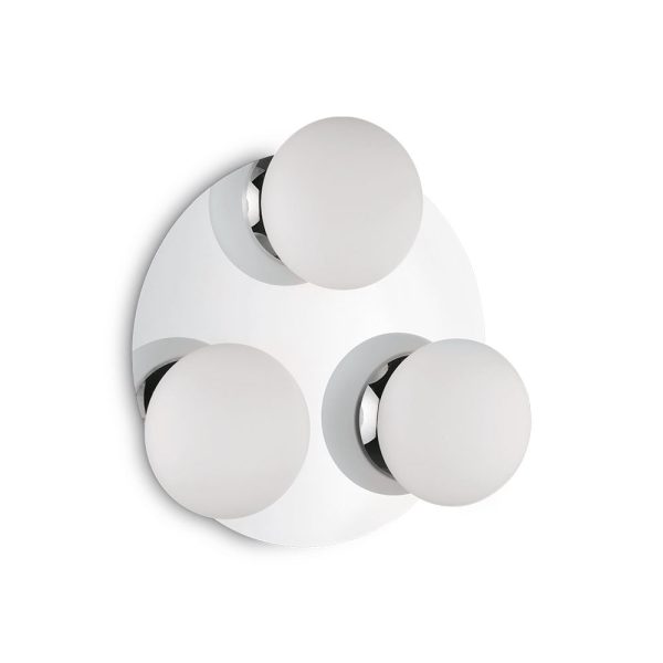 Plafoniera EVOLUTION PL3 15W 1150lm IP44 Ideal lux - immagine 1