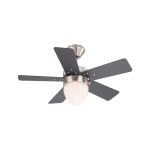 Lampadario con ventilatore MARVA 1xE27 Globo Lighting