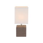 Lampada da tavolo marrone GERI 1xE14 Globo lighting