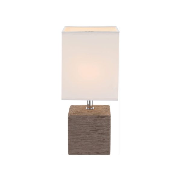 Lampada da tavolo marrone GERI 1xE14 Globo lighting - immagine 1