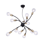 Lampadario a sospensione SARINI 12xE27 Globo