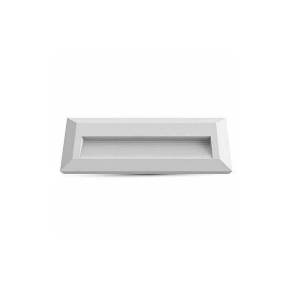 Segnapasso LED rettangolare 3W 110lm 55° luce naturale 4000K IP65 - V-Tac 1326 - immagine 1