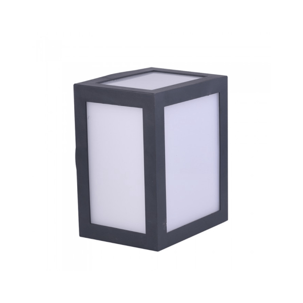 V8338 Lampada da parete per esterno Grigio 12W 750lm luce naturale 4000K V-Tac 8338 - immagine 1
