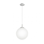 Lampadario sospensione bianco e cromo 1xE27 - V-Tac 3839