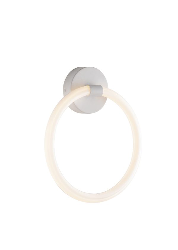 Applique led Halo 20W 1730lm 4000K corpo bianco - Luce Ambiente Design - immagine 1