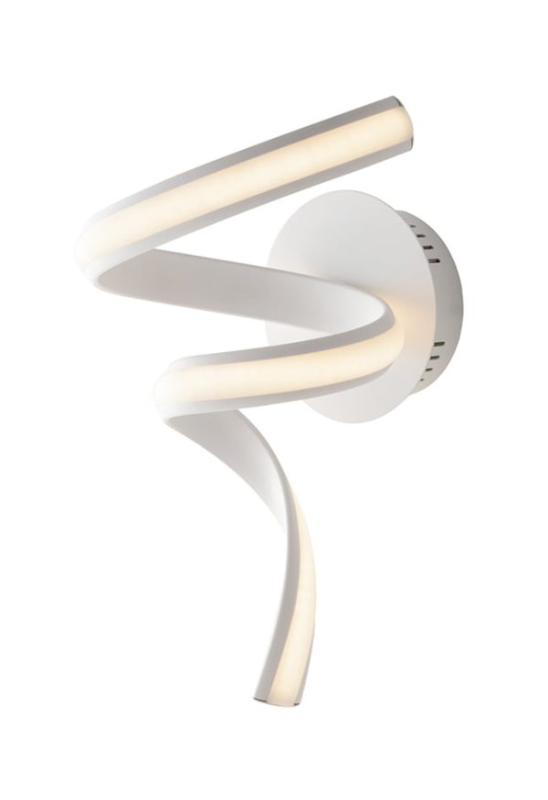 Applique LED integrato Mystral corpo bianco 12W 720lm 4000K 23X39X22cm - Luce Ambiente Design - immagine 1