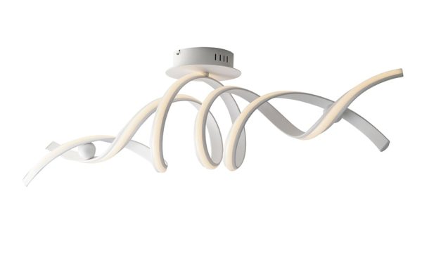 Plafoniera LED Mystral bianca 36W 2160lm 4000K 85X30cm - Luce Ambiente Design - immagine 1