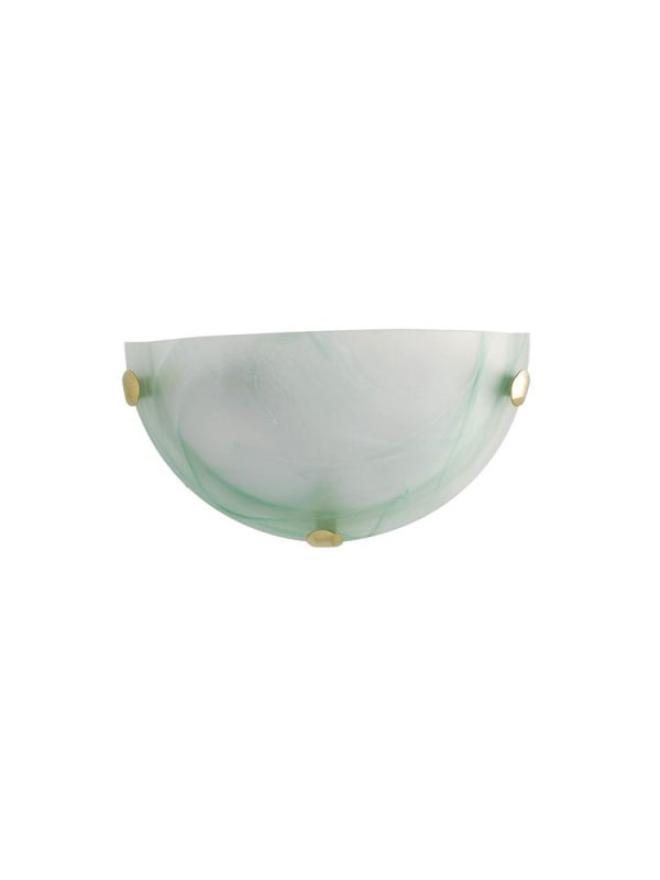Applique Duna corpo verde 1XE27 - Luce Ambiente Design - immagine 1
