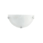 Applique Duna corpo bianco 1XE27 - Luce Ambiente Design