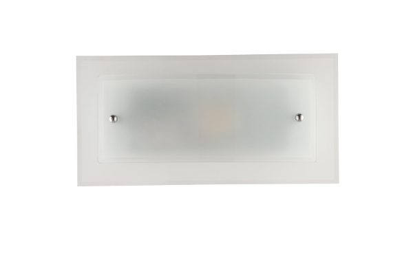 Applique Dritta/Curva corpo bianco 1XE27 - Luce Ambiente Design - immagine 1
