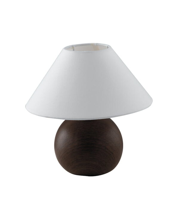 Lume Rovere corpo marrone 1XE14 - Luce Ambiente Design - immagine 1