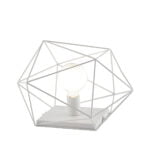 Lume Abraxas corpo bianco 1XE27 - Luce Ambiente Design