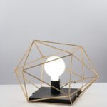 Lume Abraxas corpo nero/oro 1XE27 - Luce Ambiente Design