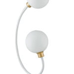 Lume Aida corpo bianco/oro 2XG9 - Luce Ambiente Design