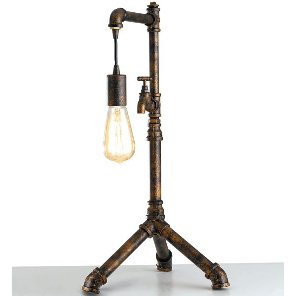 Lume Amarcord corpo Ruggine  1XE27 - Luce Ambiente Design - immagine 1