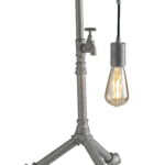 Lume Amarcord corpo zincato 1XE27 - Luce Ambiente Design